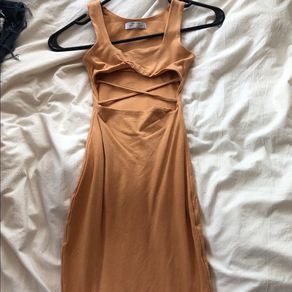 Cut out dress